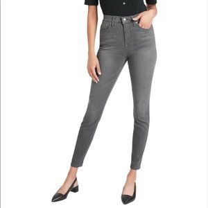 Banana Republic Gray High Rise Skinny Jeans size 26p